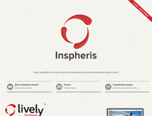 Tablet Screenshot of inspheris.com